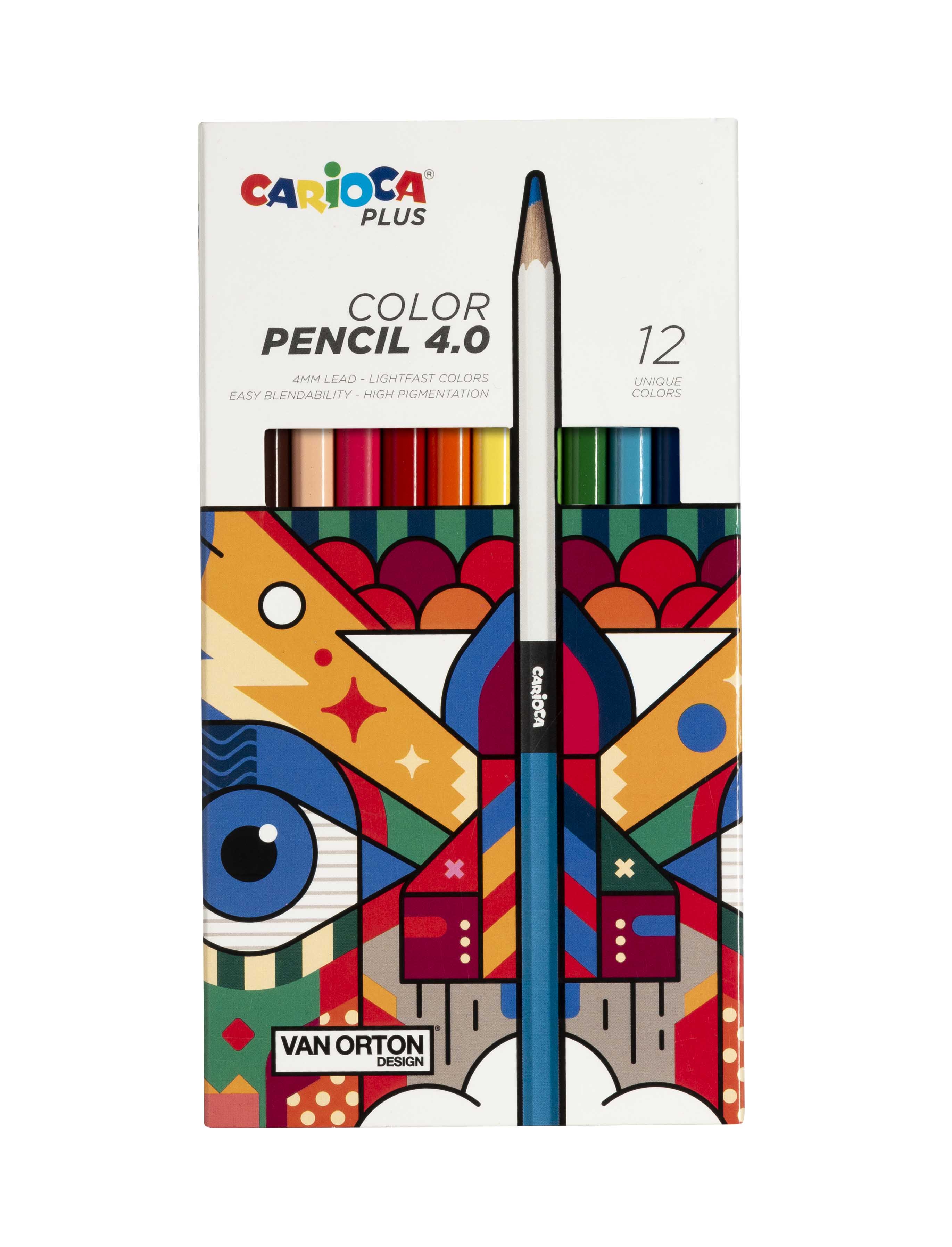 CARIOCA PLUS MATITE 4.0 12PZ 45201