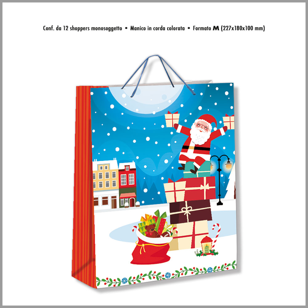 BORSE DI NATALE BUBINE NT.8798