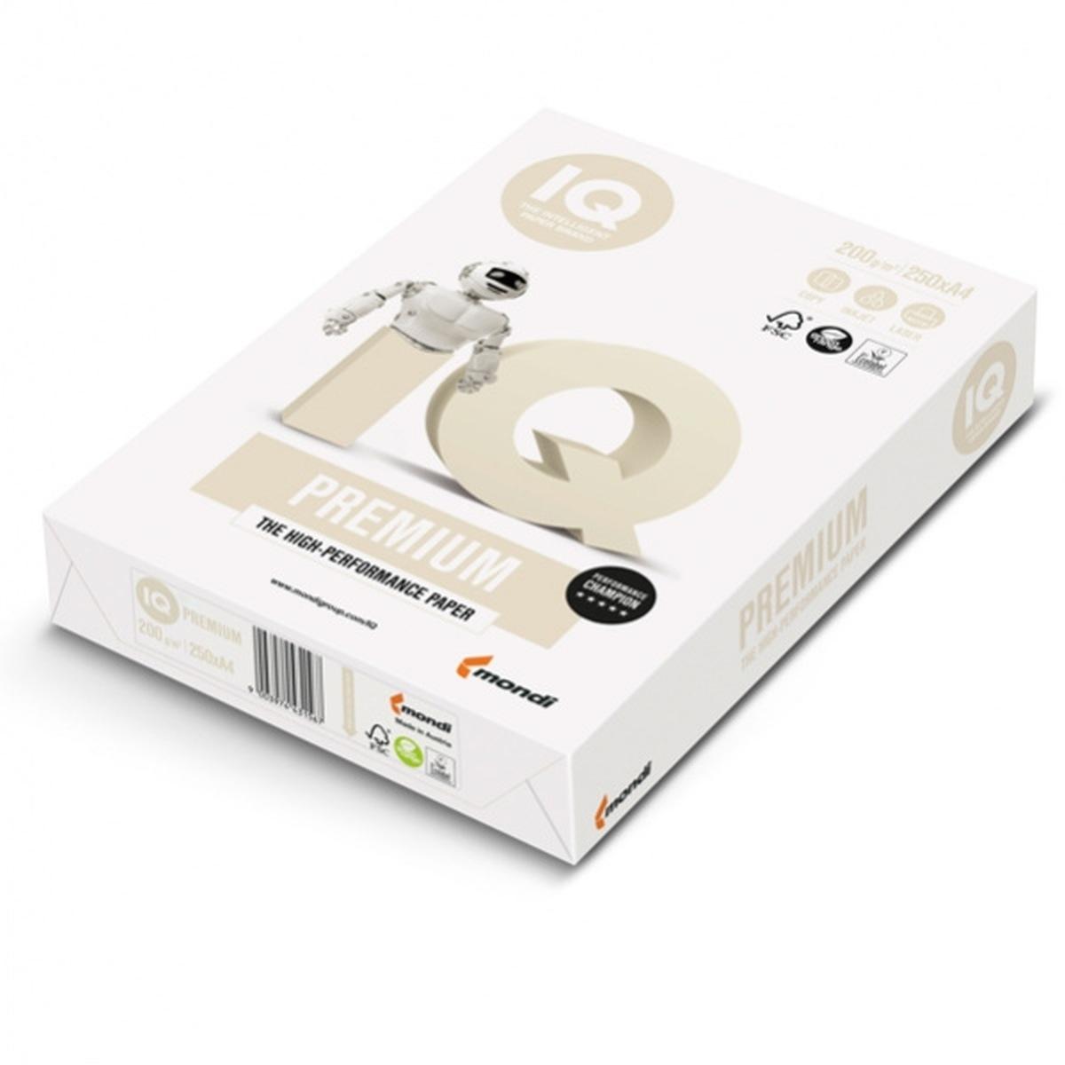 RISMA TONER SECCO GR 200 250FG A4 IQ PREMIUM IQ200/A4