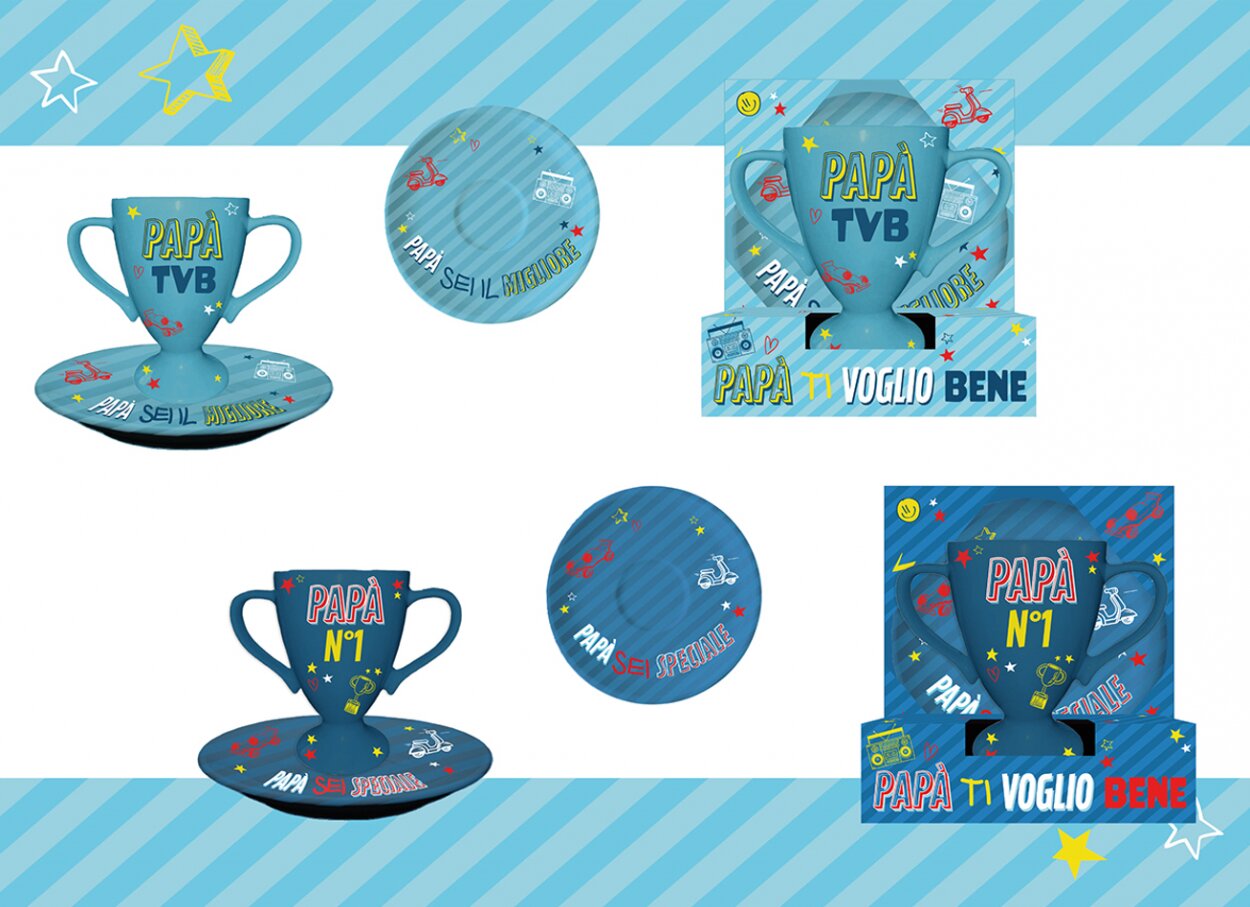 TAZZA + PIATTO DAD 97992