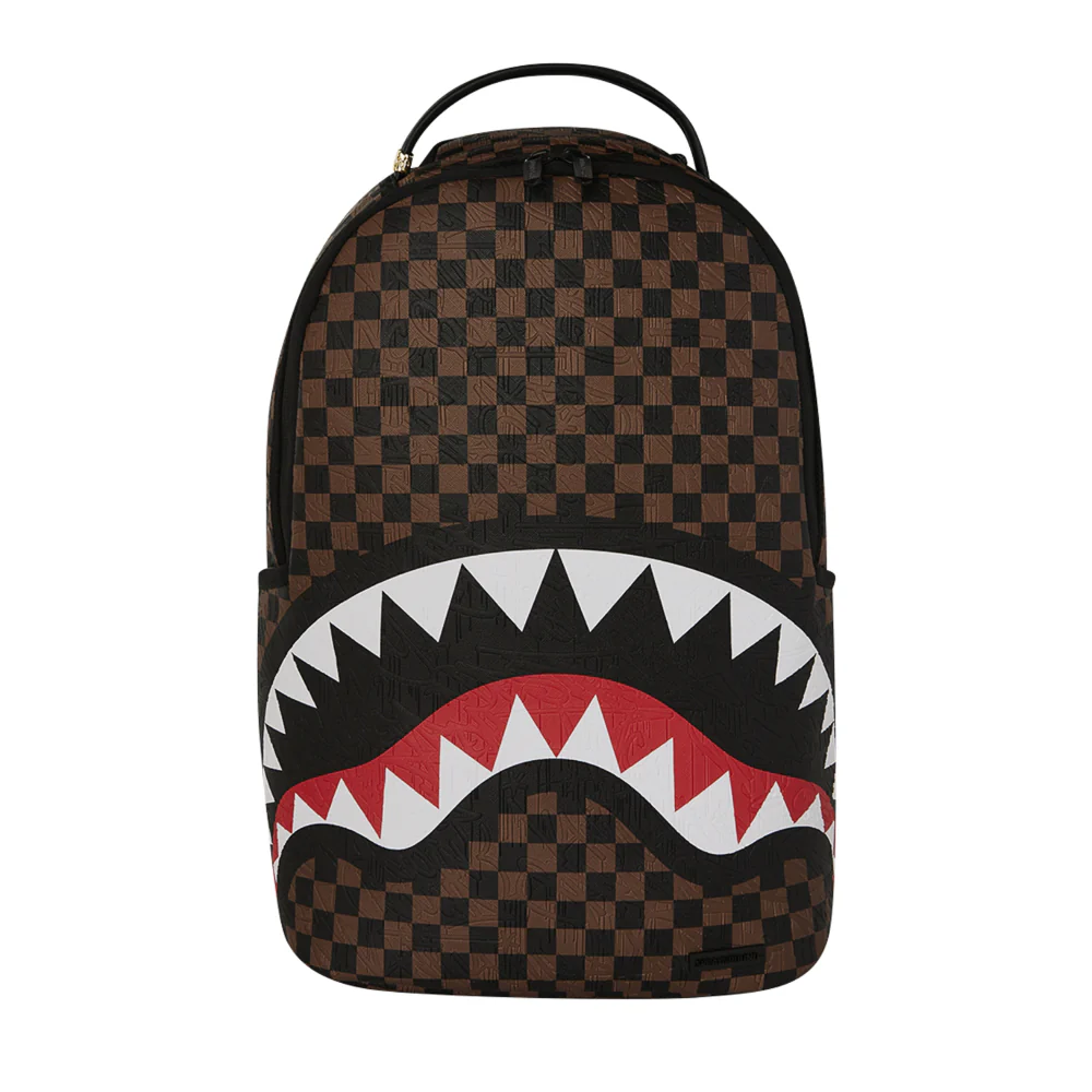 ZAINO SPRAYGROUND CHECK 2 EMBOSS 910B232NSZ