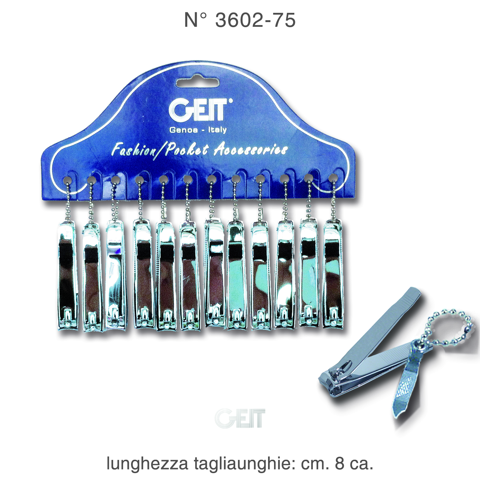 TAGLIAUNGHIE MAXI 12 PZ 3602-75