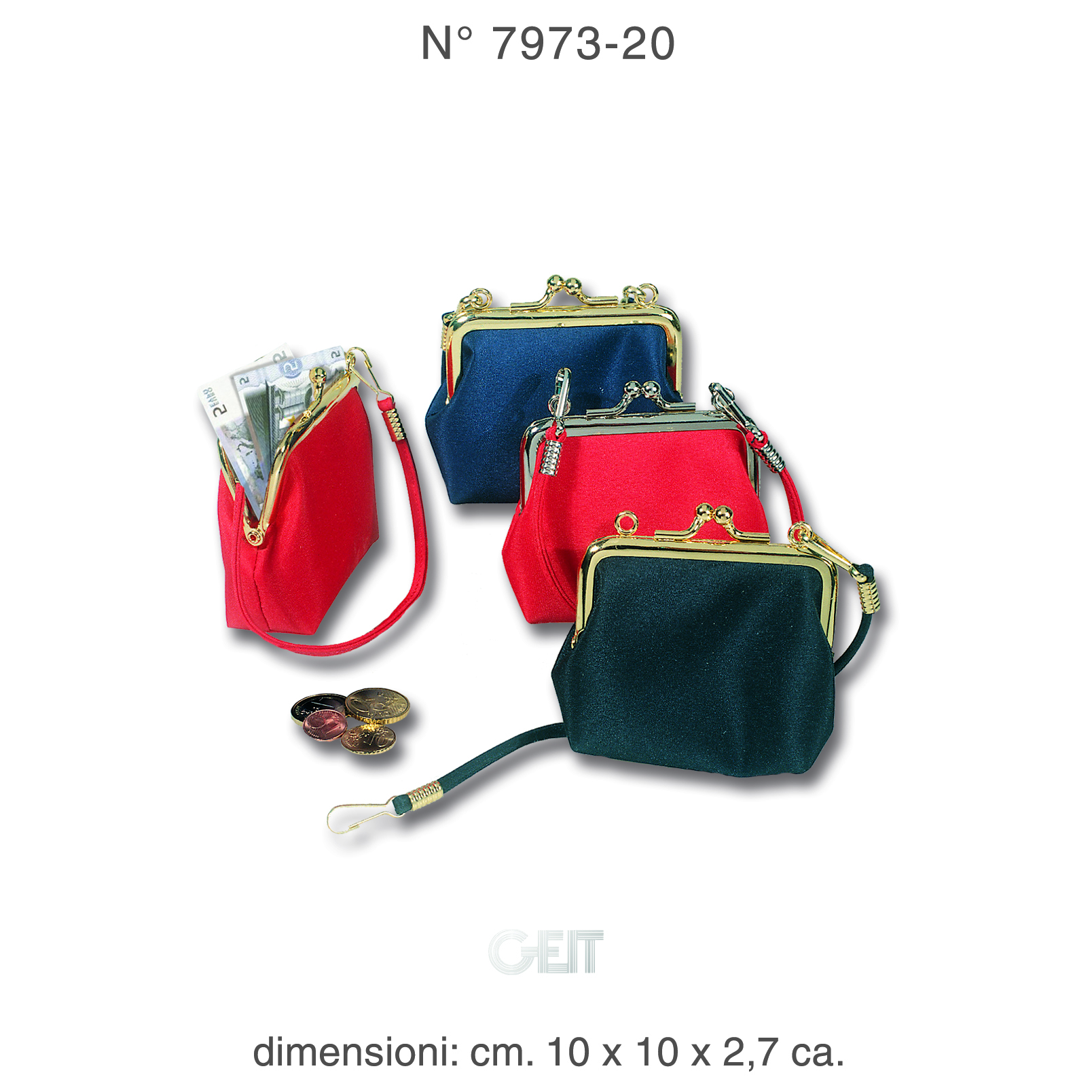 PORTAMONETE MINI HAND DA DONNA A FORMA DI BORSETTA 7973-20