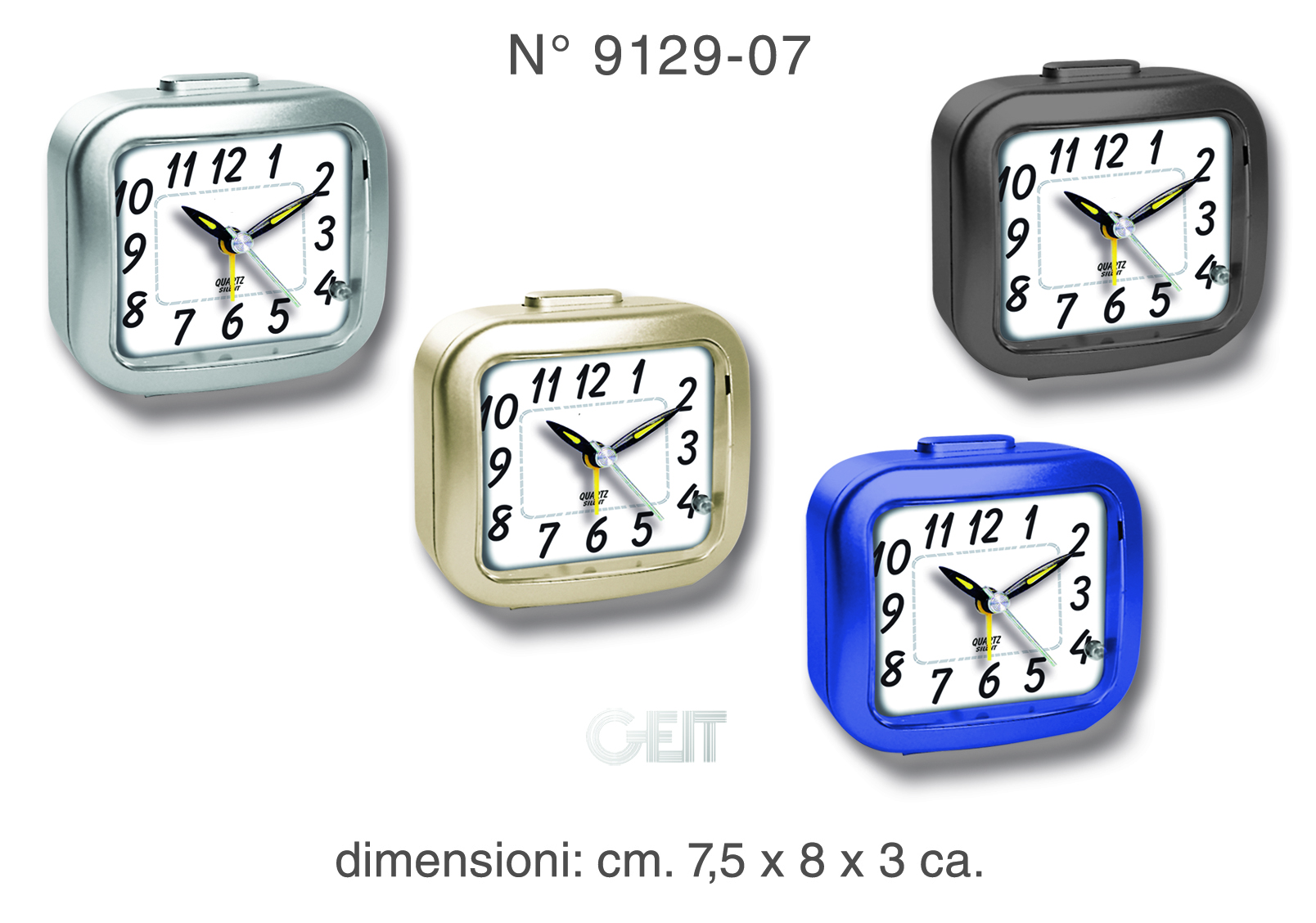 SVEGLIA SOAP IN PLASTICA 9129-07