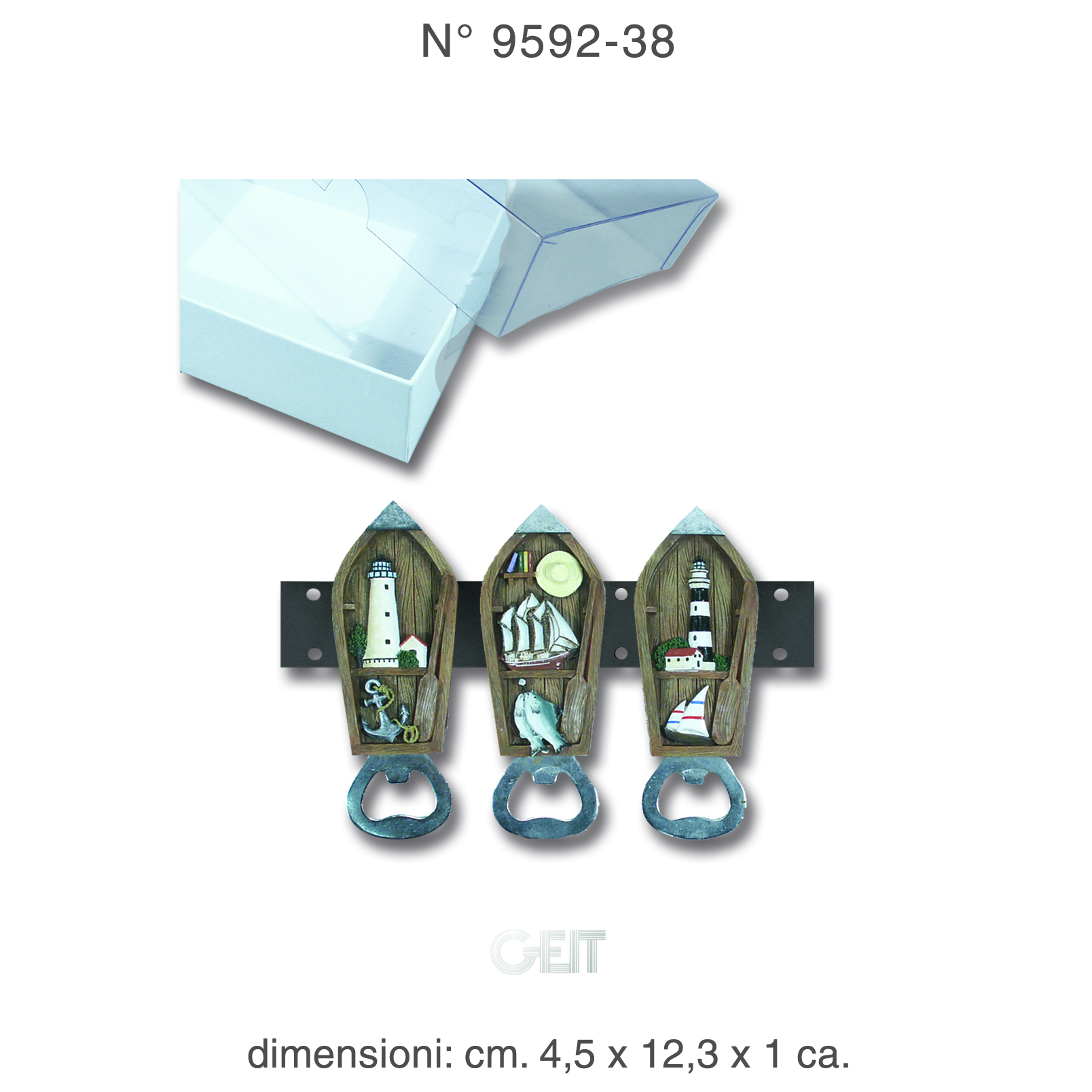 MAGNETI BOAT OPENER IN RESINA 9592-38