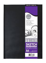 SKETCH BOOK SIMPLY BIANCO NATURALE 100G 54F A4 D482154400