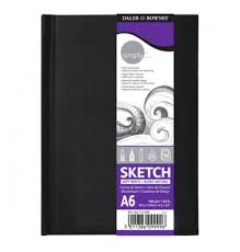 SKETCH BOOK SIMPLY BIANCO NATURALE 100G 54F A6 D482154600
