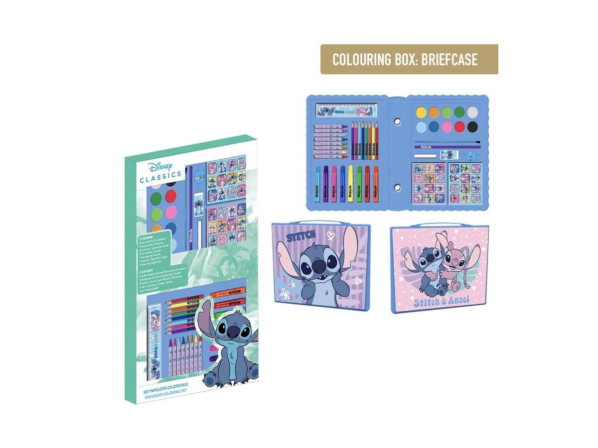 SET CARTOLERIA DA COLORARE STITCH 2700001781