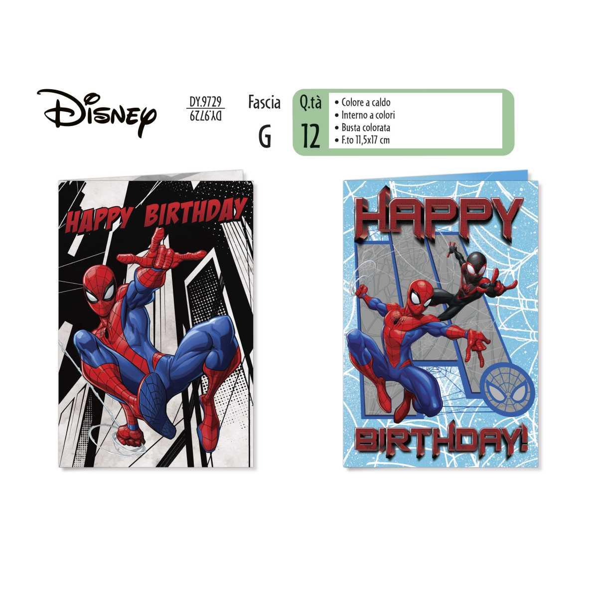 BIGLIETTI AUGURI AVENGERS DY.9726