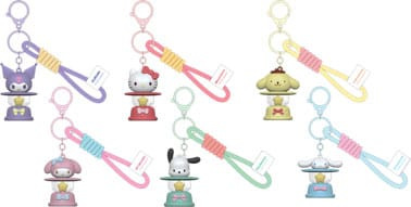 YUME HELLO KITTY AND FRIENDS KEYCHAIN & STRIP 11970-99-09-PQ-1