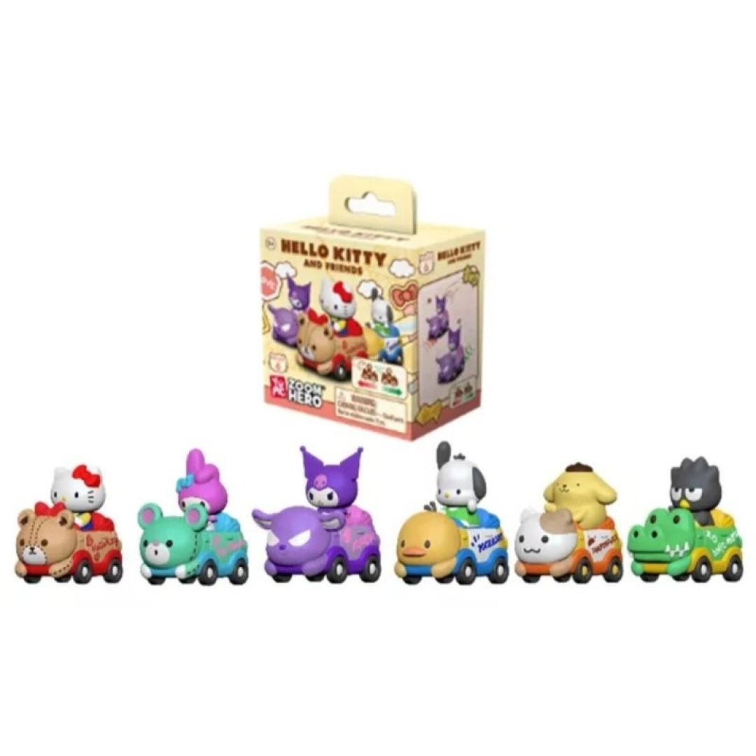 YUME HELLO KITTY AND FRIENDS ZOOM HERO BLIND BOX SERIES 1 16688
