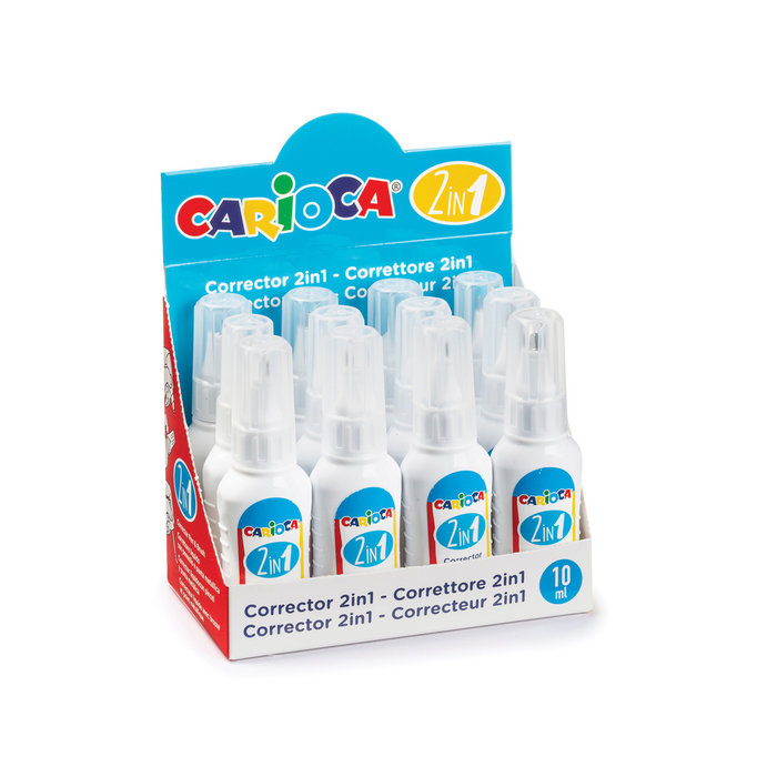 CARIOCA CORRETTORE 2IN1 DISPLAY 12PZ 42998